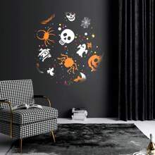 Luz de proyección decorativa festiva, luz ambiente para iluminación nocturna exterior, decoración de Halloween, decoración del hogar, decoración de fiesta, decoración de habitación, decoración de jardín de Halloween, alimentada por cable USB, ideal como regalo