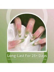 XEIJAYI 15ML Barley Cat Eye 3 Colors Cat Eye Nail Gel Polish  Semi Permanent Nail Art Soaking UV LED Nail Salon DIY Nail Salon Gel For Spring And Summer - màu xanh lá - Xem 6