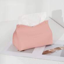 1pc Leather Tissue Box Waterproof Kitchen Accessories,Decorative Tissue Box,Napkin Holder For Table,Tissue Box Bathroom