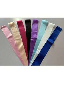 1pc Customized Text Satin Ribbon, Personalized Slogan Ribbon, Customized Birthday Ribbon, Can Be Customized For Single Party Ribbon, Ideal Gift For Him, Ideal Graduation Gift For Her - Multicolor - View 7