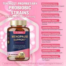 TOTARIA 40-In-1 Menopause Supplements For Women, Multibenefit & Complete Black Cohosh For Hot Flashes, Night Sweats & Hormone Balance, W/ Probiotics, DIM, Vitex, Dong Quai, Red Clover And More, 120 Vegan Caps - không có hương vị - Xem 2