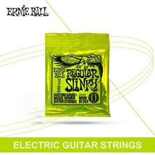 EB Eagle Regular Slinky Nickel Wound Electric Guitar Strings 1-6 Strings/Set - 10-46 Gauge - Multicolor - View 2
