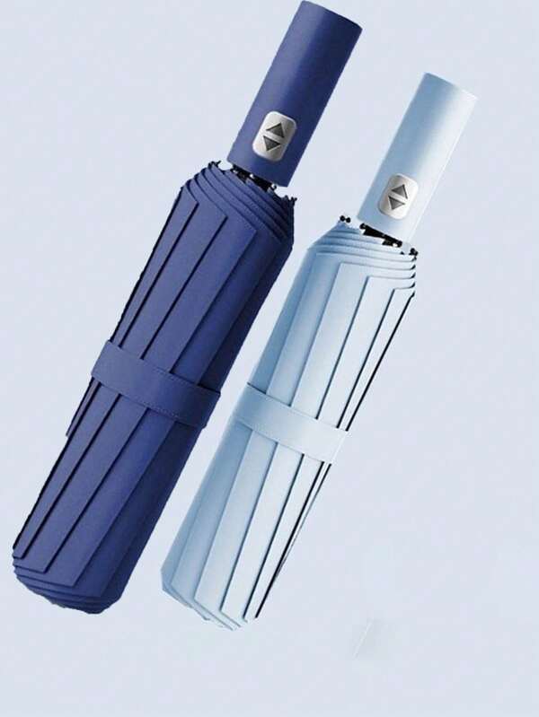 Automatic Umbrella Reinforced 24 Bone Umbrella For Men's Business, Durable And Wind Resistant Sunscreen, UV Resistant Sunscreen Umbrella For Women's Weather, Dual Use Sunscreen Umbrella For Women's Weather