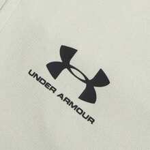 Under Armour SPORTSTYLE TRICOT JOGGER-BLK Sweat-Wicking Comfortable Fleece Lined Casual Pants 1290261-289 - Khaki Gray - View 6