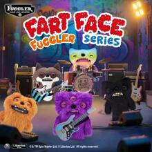 ZURU ​ZURU Fuggler 9" Fart Face Series Plush Toy - Funny Ugly Monster Band Teeth, Collect Them All (5 Styles) Gift For Kids​