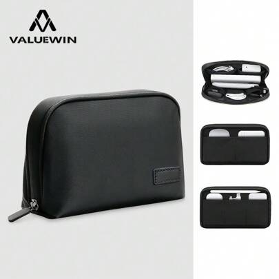 VALUEWIN Travel Portable Cable Organizer Storage Bag For Power Bank Digital Cable Case Earphone Earphone Holder Case,Charger, Mouse, Cables, Hub, Power Adapter, Power Bank, Toiletries, Cosmeticscharger Case Power Bank Phone Charger