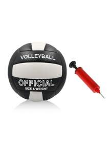A 2 Pieces Set Of Super Soft No. 5 Volleyball, Suitable For Outdoor/Indoor/Swimming Pool/Gym Training. High-Quality Volleyball Equipment, Durable And Stable, Waterproof For Beach Games And Training