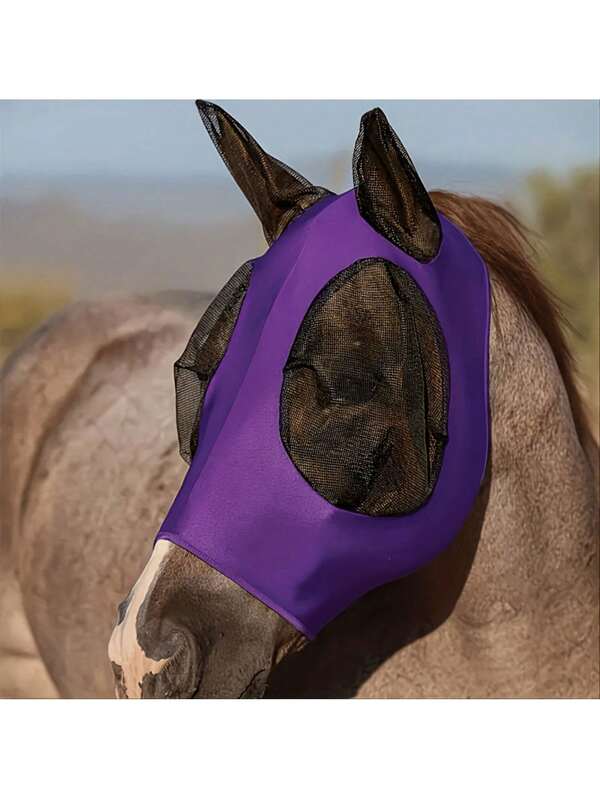 Atmungsaktive Mesh Gesichtsmaske mit Ohrklappen - Insektenabweisend für Radfahren und Outdoor-Aktivitäten, leichtes, komfortables Design, verstellbare Bänder, stabiler Sitz, weiches Material, unverzichtbare stabile Ausrüstung