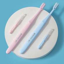 2 szt. szczoteczek do zębów w kształcie litery U z miękkim włosiem do czyszczenia zębów, do pielęgnacji jamy ustnej, szczoteczek międzyzębowych dla dorosłych, dla uczniów płci męskiej i żeńskiej