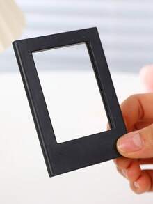 1pc Refrigerator Magnet, 3-Inch Photo Frame, DIY Foldable Magnetic Plate, 3-Inch Magnetic Display Frame, Mini Card Magnetic Photo Frame, Suitable For School Supplies, Back To School Season - Multicolor - View 14