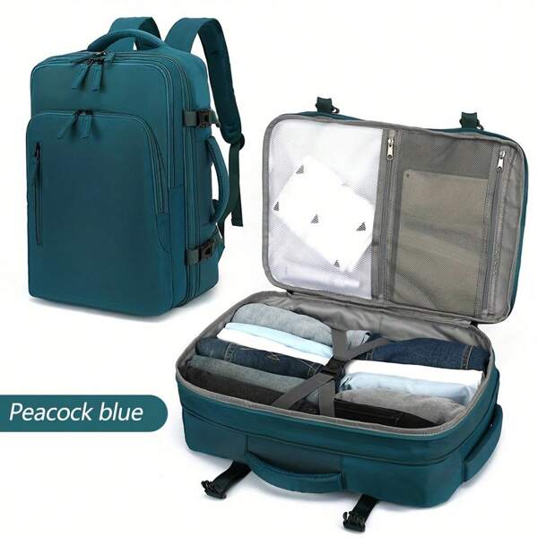 Sac à dos de randonnée mode pour femmes, grande capacité avec plusieurs poches, répond aux besoins quotidiens de déplacement et de voyage, des détails de conception réfléchis rendent le sac à dos plus pratique, convient pour les trajets domicile-travail, le travail, les voyages d'affaires, le camping, etc.