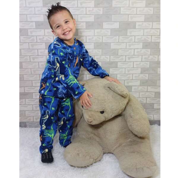 Conjunto pijama de soft para meninos