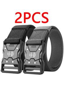 3件/2件/1件战术腰带，户外穿着的理想之选，男女通用配件，非常适合户外使用。 - 彩色 - 查看 11