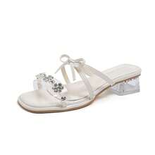 Women Heeled Sandals - 白色 - 查看 7