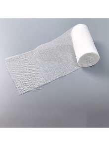 1 pezzo Benda bianca per Ognissanti, gigabozzi gommoso mummia benda, rotolo di fascia per cosplay, mascherata, carn Prop Accessori fotografici Tomb Adventure