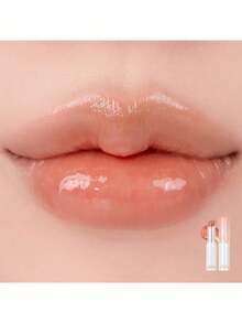 Romand GLASTING Melting Lip Balm 08 Coralia, Lightweight Skin Melting Film, Velvet Iridescent Glow, Breathable Lip Adhesion, Peach Tea Jelly Transparent, Cooling Rose , Frost Mint Oxygen, Portable SOS Lip Balm, Nude Makeup Secret, Korean Cosmetics - 08 Coralia - 查看 4