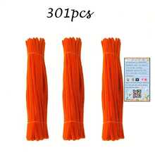 01 piezas Limpiapipas de margaritas, Set de 301 piezas de limpiadores de pipas mejorados de 3 colores, incluye 300 palitos giratorios con video paso a paso para kit de suministros de artesanía de ramo, regalo creativo perfecto y decoraciones de fiesta, tallos flexibles de chenilla para proyectos creativos DIY y arreglos para fiestas, graduaciones y celebraciones - Multicolor - Ver 4