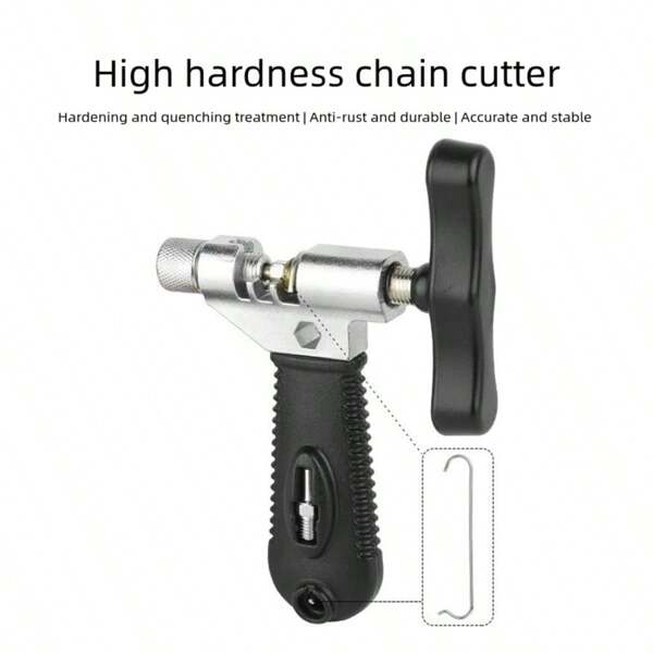 Herramienta rompedora de cadena de bicicleta, Herramienta de reparación de bicicletas, Herramienta de extracción de cadena, Herramienta extractora de cadena