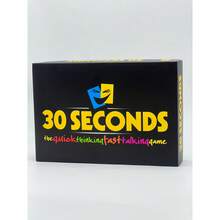 1 套疯狂 30 秒英语棋盘游戏，适合家庭聚会、多人派对、送给朋友和家人的礼物