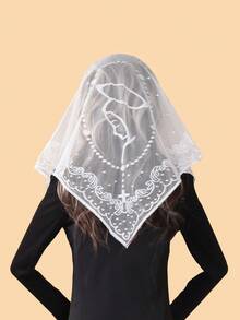 New Muslim Hijab Scarf, Breathable Triangular Shawl Neck Wrap For Dress