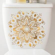 1 Stück Vintage Muster Toiletten Sitz Aufkleber, selbstklebender Toiletten Tank Aufkleber, kreative Wanddekoration, Badezimmer Accessoires, Geschenke Heim Dekoration Geburtstag Abschluss Zimmer Dekoration Badezimmer Dekoration Schlafzimmer Dekoration Raum Deko Wohnzimmer Dekoration Haus Dekoration Heim Dekoration Wohnzimmer Tapeten Aufkleber Personalisierte Aufkleber