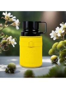 [Limited Selection] Elegant Men's Perfume|  Design .Yellow And Black Bottle .Color Changes| Long-Lasting Fresh Floral Scent 3.4oz Spray| Father's Day/Birthday/Valentine's Day Collection Gift. - 3.4盎司 - 查看 2