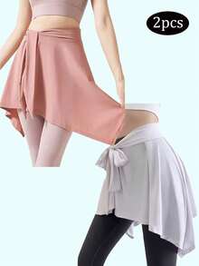 2 chiếc/1 chiếc - Khăn choàng chống nắng mềm mại khô nhanh cho nữ, thắt lưng, khăn quàng cổ, váy liền thân thể thao, chống chói và khó coi, váy liền thân che mông và giúp bạn trông thon gọn hơn, quần áo tập yoga thể dục, váy quấn hông cho nữ, khăn choàng buộc dây tập yoga thể dục, váy ngắn chống chói che hông khi chạy bộ, váy quấn ngoài, - Nhiều màu - Xem 23