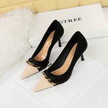 Women Pumps - 9283-2杏色9.5CM - 查看 5