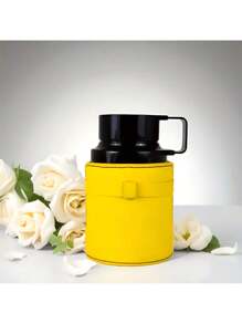 [Limited Selection] Elegant Men's Perfume|  Design .Yellow And Black Bottle .Color Changes| Long-Lasting Fresh Floral Scent 3.4oz Spray| Father's Day/Birthday/Valentine's Day Collection Gift. - 3.4盎司 - 查看 3