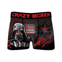 Star Wars  Empire Symbol Men's Crazy Boxer Briefs - Black - View 1