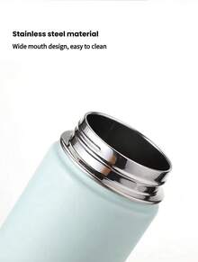 Starbucks Mint Green High-Value Model 520ml Large Capacity Leak-Proof Stainless Steel Insulation Sports Cup Boys And Girls Water Cup Coffee Cup Office Commuting Gift - Mint Green - View 5