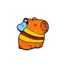 可爱的水豚河豚DIY吊坠首饰套装，可用于制作手链、项链和其他首饰。适合DIY爱好者。也非常适合馈赠亲朋好友。