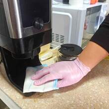 Disposable Nitrile Gloves (Pink Color Preferred) - 100pcs/50pcs/4pcs Options - Powder-Free, Latex-Free, Durable, Waterproof, Anti-Static, Multi-Purpose For Household Cleaning, Kitchen, Bathroom, Beauty Salon,