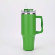 1 件 40 盎司不锈钢保温水瓶，带盖和吸管，可保温或保冷，适合户外露营、公路旅行，是女士返校的绝佳礼物 - 彩色 - 查看 18