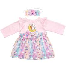 32 种不同款式适合 20 至 22 英寸/50 厘米至 56 厘米玩具娃娃服装套装，儿童圣诞节礼物（不包括娃娃）