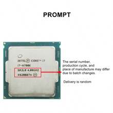 intel 二手酷睿 I7 6700K 处理器 4.0GHz 四核八线程 91W CPU LGA 1151 - 玫瑰金 - 查看 2