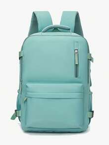 男士旅行背包，轻便，适合短途旅行、通勤、旅行行李，大容量，可装笔记本电脑，是返校季必备单品 - 彩色 - 查看 13