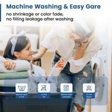 Waterproof Mattress Protector - Breathable Quilted Fitted Pad With 21" Deep Pocket, Machine Washable & Topper Cover For Twin/Full/Queen/King Beds, White, Mattress Waterproof, Bedroom Essentials, Sleek Mattress Cover, Smooth Texture Surface