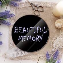 50pcs Acrylic Ornament Blanks,Round Circle Acrylic Blanks Bulk For Vinyl Clear For Wedding Seat Card Acrylic Discs Keychain With Hole For Engraving DIY Projects And Art Crafts