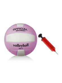 A 2 Pieces Set Of Super Soft No. 5 Volleyball, Suitable For Outdoor/Indoor/Swimming Pool/Gym Training. High-Quality Volleyball Equipment, Durable And Stable, Waterproof For Beach Games And Training