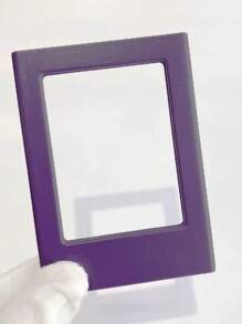 1 szt. wielokolorowa 3-calowa magnetyczna plastikowa ramka na zdjęcia, magnetyczna naklejka na lodówkę, do zdjęć z aparatu natychmiastowego i mini kartek, odpowiednia do spersonalizowanej dekoracji lodówki, prezent dla przyjaciół, na Halloween, Boże Narodzenie