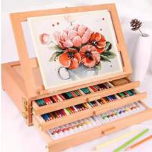 2 pannelli in tela, tele bianche in bianco per pittura ad olio e colata acrilica, forniture artistiche per adulti e adolescenti, per forniture scolastiche, back to school