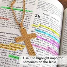 Feela Bible Gel Highlighter Study Kit 8 Bright Colors - 如圖 - 查看 5