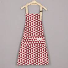 1 pieza/2 piezas Delantal de cocina de rayas de colores, delantal de cocina ajustable para hombres y mujeres, delantal de estilo sencillo para el hogar, delantal con bolsillo para chef, camarero, barbacoa, barbero adulto, artículos de cocina, delantal de cocina lavable a máquina
