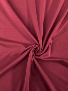 1/2/3/4件装牛奶丝面料，高弹力，防尘，防紫外线，防刮擦沙发靠垫套，适用于客厅、卧室、酒店及其他家居装饰场所。 - 酒紅色 - 查看 8