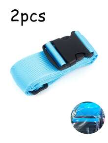 Luggage Straps, Durable Suitcase Belt Straps, Adjustable Bag Straps For Secure Luggage Wrapping, Heavy-Duty Buckle Straps For Travel, Luggage Belts,Practical Luggage Binding Strap,Anti-Explosion Binding Strap For Outing Luggage Packing Strap Travel Bag Holder Strap For Travel Flight Business Trip Holiday For Suitcase Backpack Bag For School School Accessories School Stuff - Multicolor - View 19