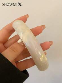 Premium Acetate Hair Clip With Handcrafted Diamond Inlaid, Elegant Aesthetic Hair Accessory, High-Quality Snap Clip