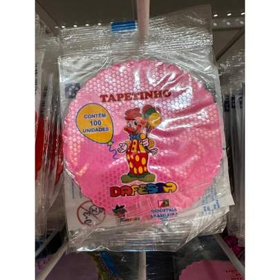 500 Tapetinhos rendados Para Doces cores 9cm Fundinho Para Doces