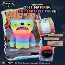 ZURU ​ZURU Fuggler 9" Fart Face Series Plush Toy - Funny Ugly Monster Band Teeth, Collect Them All (5 Styles) Gift For Kids​