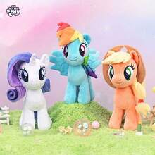 Hasbro Plush Doll - Twilight Sparkle Princess Design, With Shiny Horn And Rainbow Mane, Soft And Comfortable, Suitable For Girls, Holiday Gift, Suitable For Children 3+ Years Old, Officially Licensed Character - Applejack - View 11